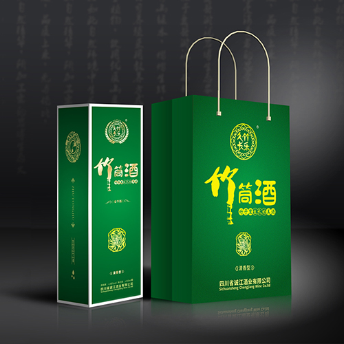 久竹長樂竹筒酒包裝設(shè)計